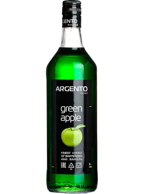 Сироп Argento, Green Apple 1 л
