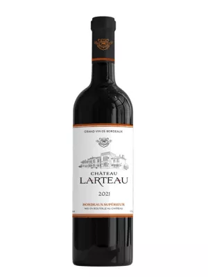 Вино Chateau Larteau, Bordeaux Superieur 2021, 0.75 л