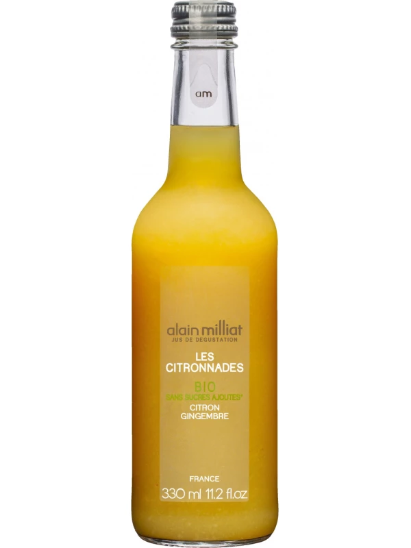 Les Citronnades Citron-Gingembre Bio