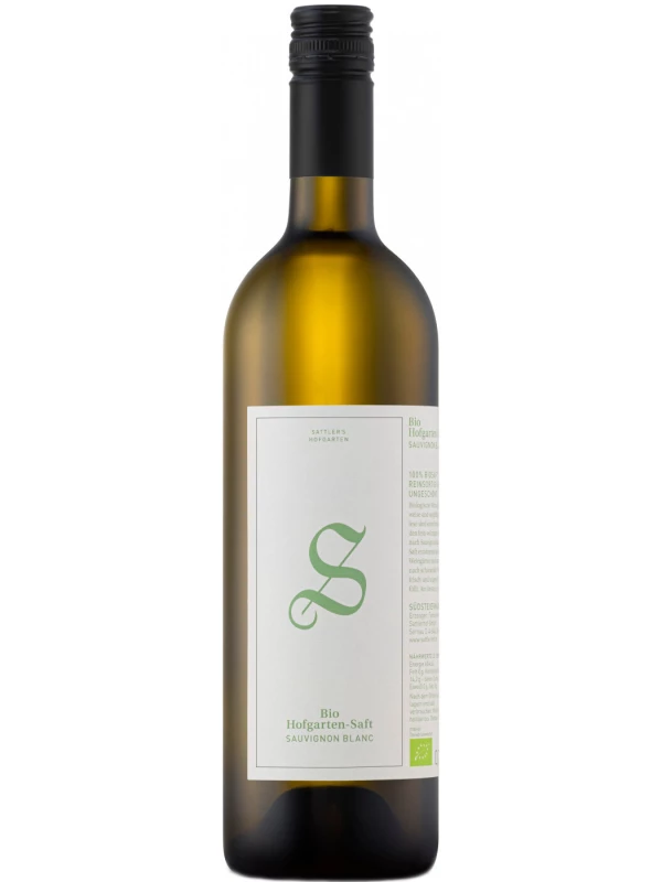 Sattlerhof, Hofgarten Saft Sauvignon Blanc