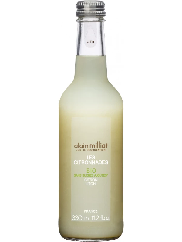 Les Citronnades Citron-Litchi Bio