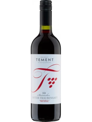 Сок Tement, Roter Traubensaft, Natural 0.75 л