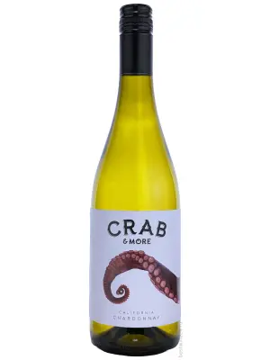 Вино Crab & More Chardonnay 2021, 0.75 л