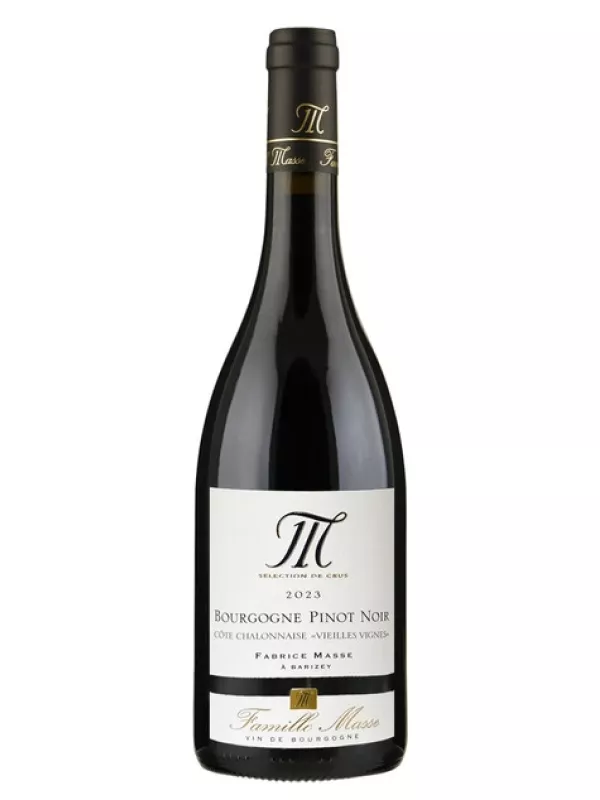 Famille Masse, Bourgogne Pinot Noir Cote Chalonnaise Vieilles Vignes AOC