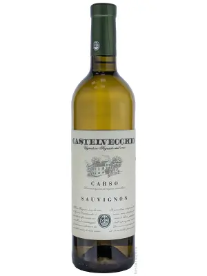 Вино Castelvecchio, Sauvignon, Carso DOC 2022, 0.75 л