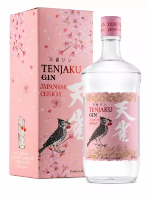 Джин Tenjaku Japanese Cherry, gift box 0.7 л
