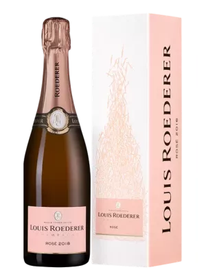 Louis Roederer, Brut Rose AOC, Grafika gift box 0.75 л 2018