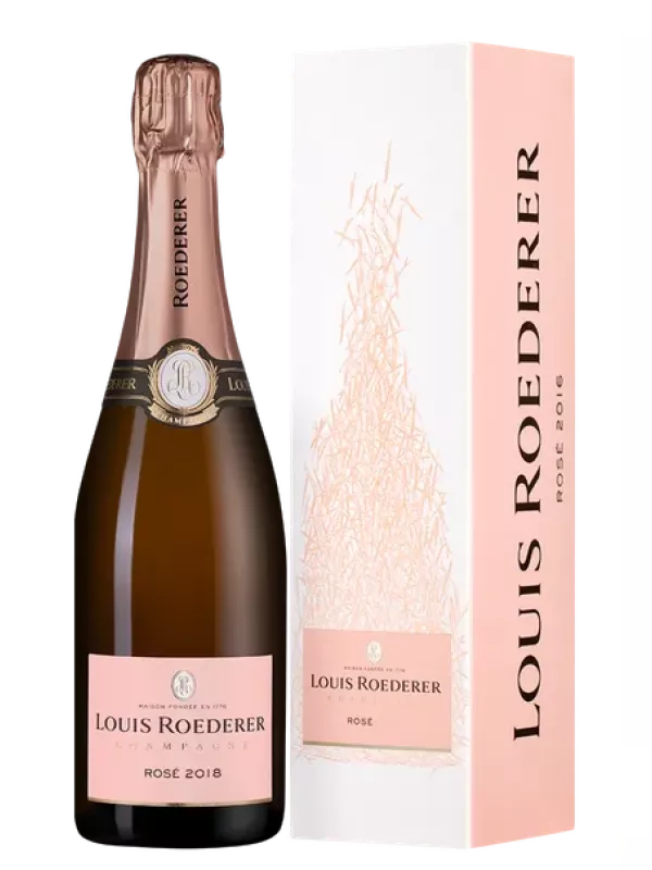 Louis Roederer, Brut Rose AOC, Grafika gift box