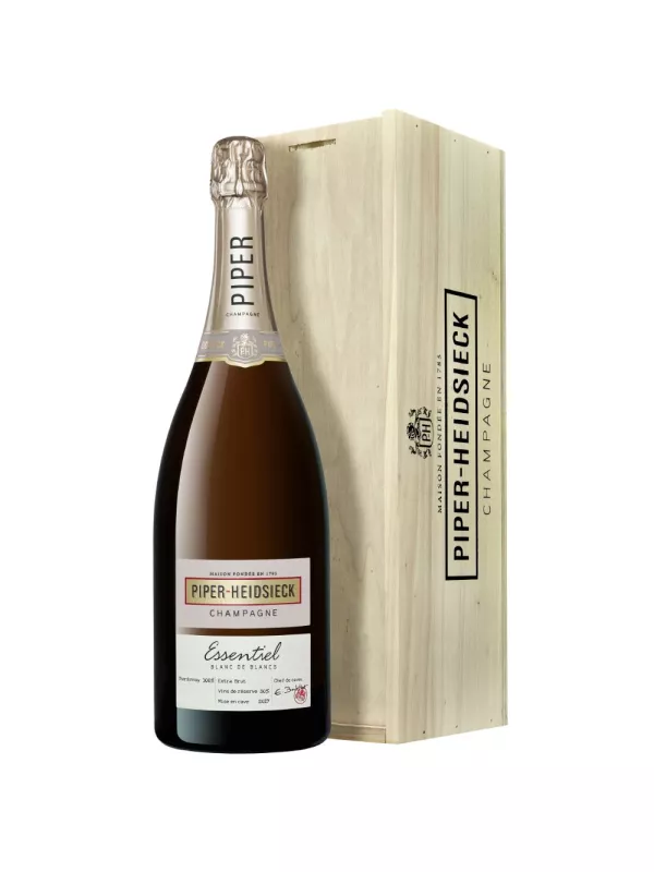Piper-Heidsieck, Essentiel Blanc de Blancs Extra Brut, wooden box