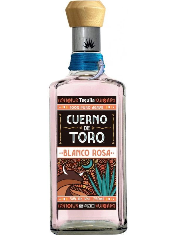 Cuerno de Toro Blanco Rosa