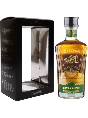 Текила Carrera Extra Anejo, gift box 0.75 л