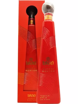 Текила Cuervo, 1800 GuachiMonton Anejo, gift box 0.7 л