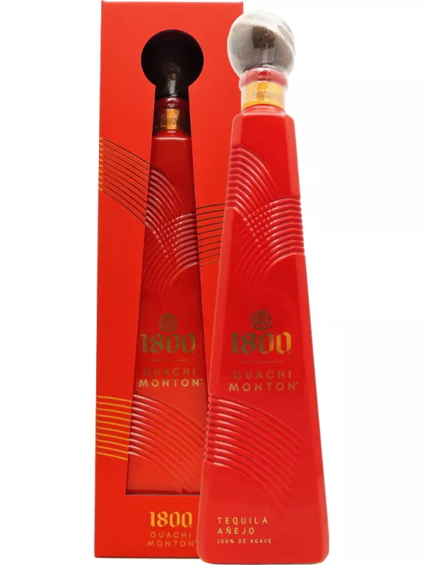 Cuervo, 1800 GuachiMonton Anejo, gift box