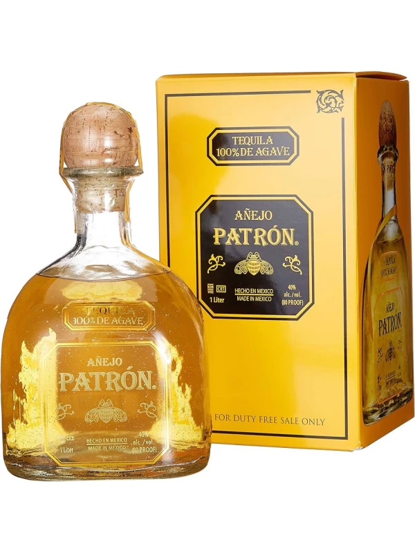 Patron Anejo, gift box