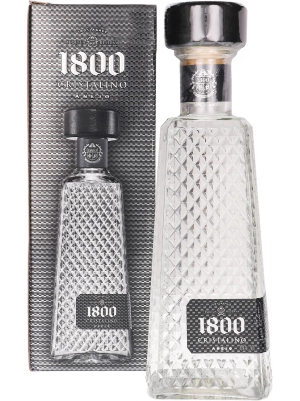 Jose Cuervo, 1800 Cristalino Anejo, gift box