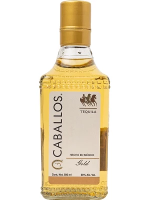 Текила 3 Caballos Gold 0.5 л