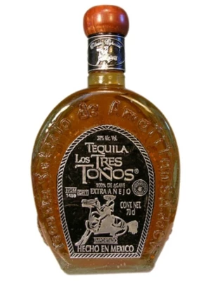 Текила Los Tres Tonos Extra Anejo 0.7 л