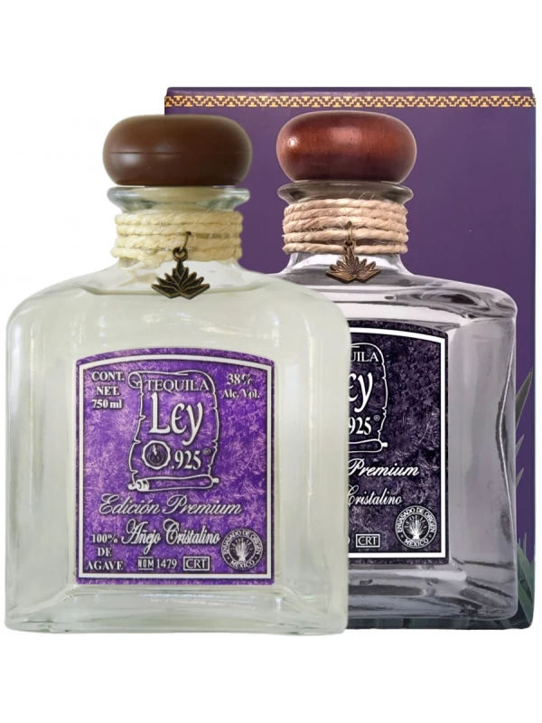 Ley 925 Anejo Cristalino Premium, gift box