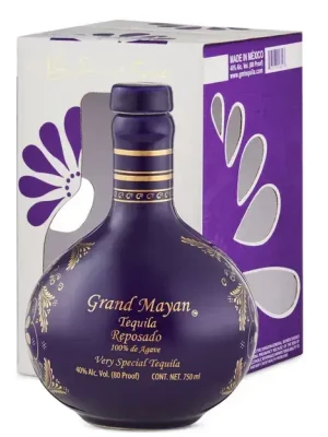 Текила Grand Mayan Reposado, gift box 0.75 л