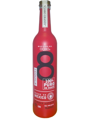 Текила Ocho, Blanco, Red Bottle 0.5 л