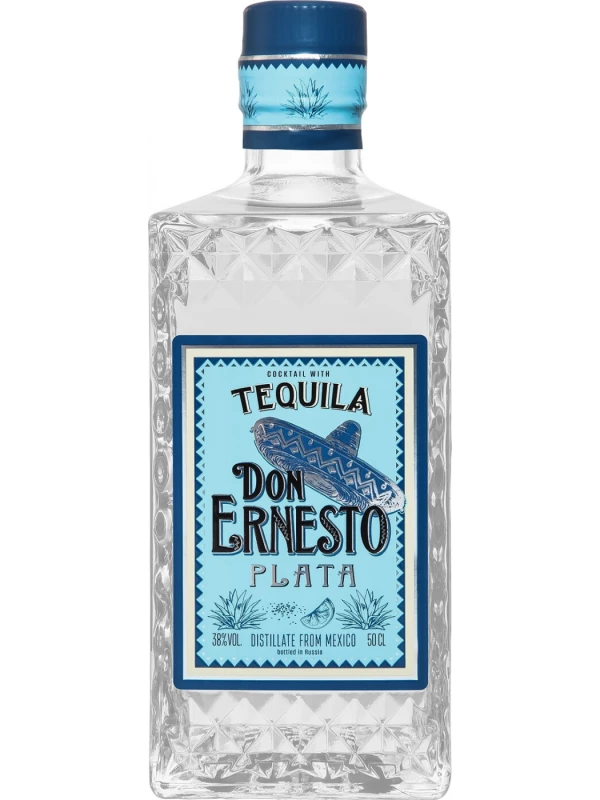 Don Ernesto with Tequila Plata