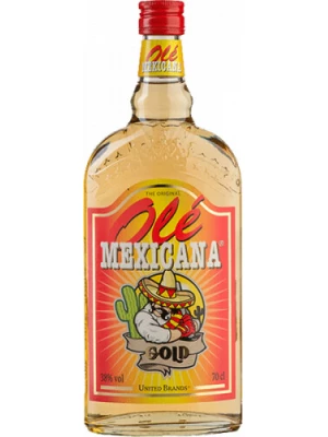 Текила Tequilas del Senor, Ole Mexicana Gold 0.7 л