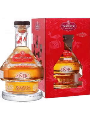 Текила El Destilador Premium Artesanal Anejo, gift box 0.75 л