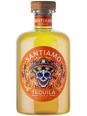 Текила Santiamo Gold 0.5 л