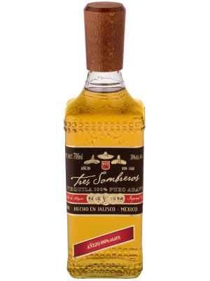 Текила Tres Sombreros Tequila Anejo 0.7 л