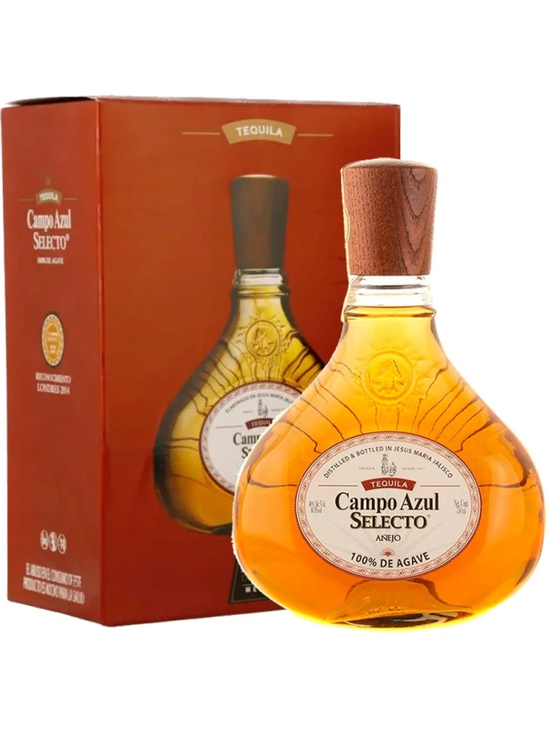 Campo Azul Selecto Anejo, gift box