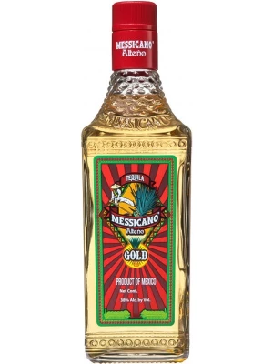 Текила Messicano Alteno Gold 0.5 л
