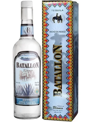 Текила Batallon Blanco, gift box 0.75 л