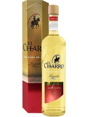 Текила El Charro Anejo, gift box 0.75 л