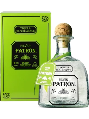 Текила Patron Silver, gift box 0.75 л