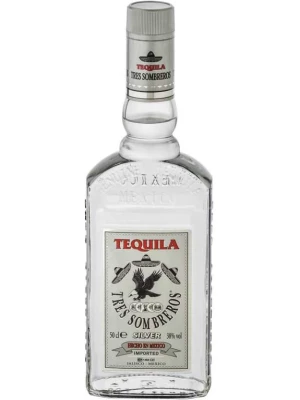 Текила Tres Sombreros Tequila Silver 0.7 л