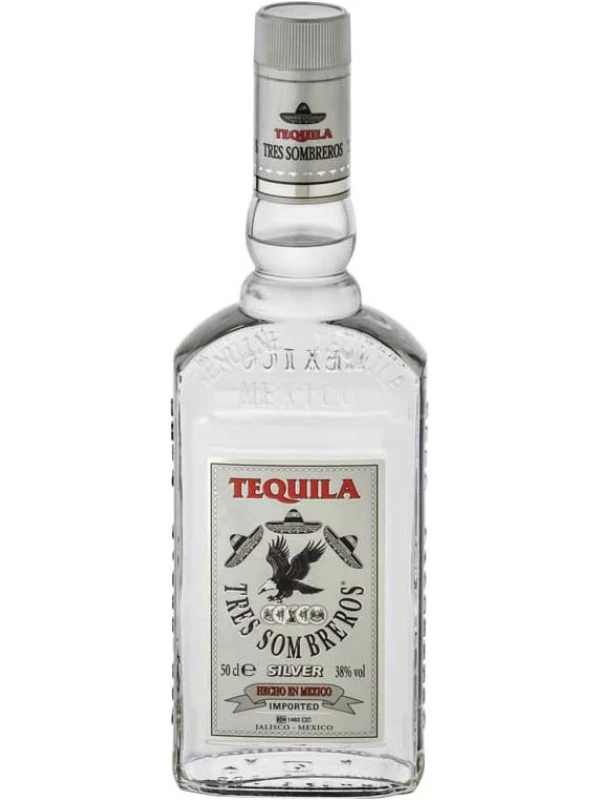 Tres Sombreros Tequila Silver