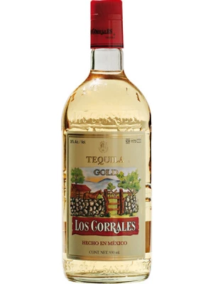 Текила Los Corrales Gold 0.9 л