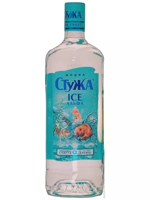 Водка Альфа Люкс, Стужа Айс Альфа 1 л