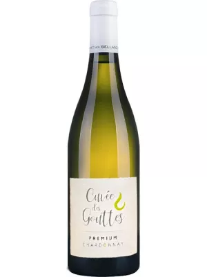 Вино Christian Bellang & Fils, Cuvee des Gouttes Premium Chardonnay, Coteaux Bourguignons AOC 2022, 0.75 л
