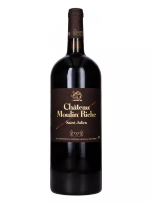 Вино Chateau Moulin Riche, Saint-Julien AOC 2020, 1.5 л