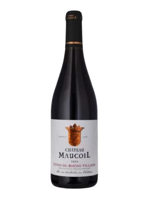 Вино Chateau Maucoil, Cotes du Rhone Villages AOC Rouge 2024, 0.75 л