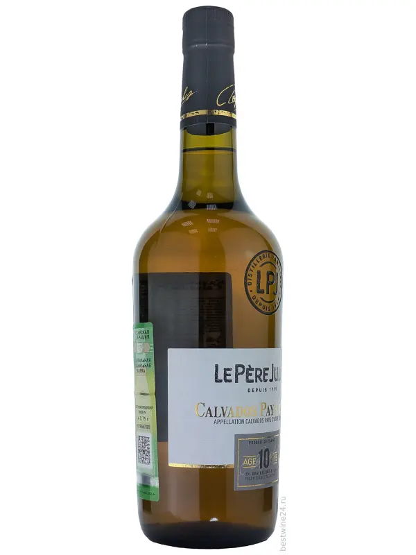 Le Pere Jules 10 Years Old, AOC Calvados Pays d'Auge, gift box