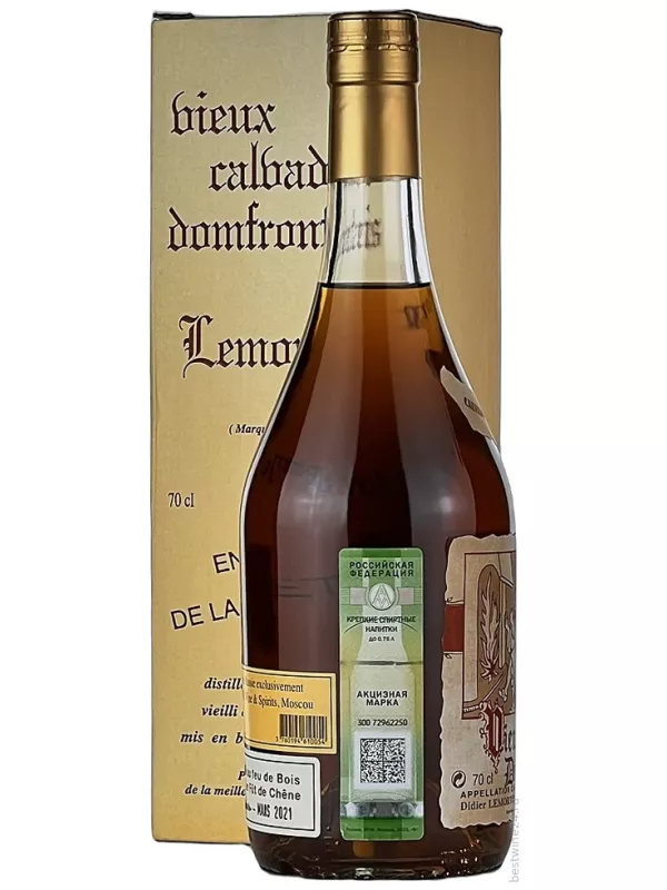Calvados Lemorton, Reserve 10 Years Old, gift box