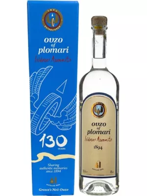 Узо Isidoros Arvanitis, Ouzo Plomari, gift box 0.7 л