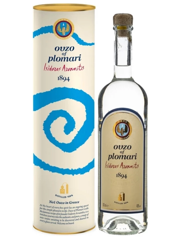 Isidoros Arvanitis, Ouzo Plomari, in tube