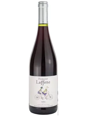 Вино Domaine Laffitte, Malbec, Cotes de Gascogne IGP 2022, 0.75 л