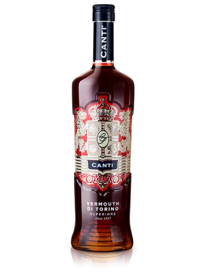 Вермут Vermouth Di Torino Canti Rosso 1 л