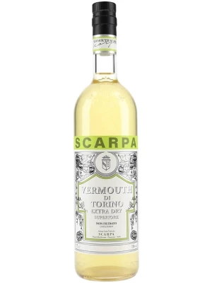 Вермут Scarpa, Vermouth di Torino Bianco Extra Dry 0.75 л