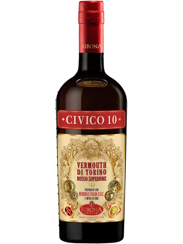 Sibona, Civico 10 Vermouth di Torino Rosso Superiore