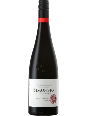 Вино Simonsig, Cabernet Sauvignon-Shiraz 2022, 0.75 л